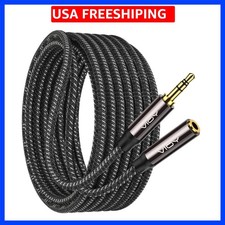 Headphone Extension Cable 30 FT, Copper Shell, Hi-Fi Sound 3.5 mm Male to Fe...