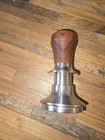 54mm Espresso Tamper for Breville Machines Rosewood KNODOS Auto Leveling, Double