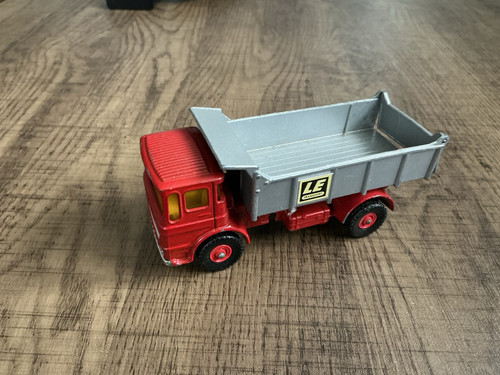 Matchbox King Size No. K-4 Leyland Tipper truck lorry Red LE Transport GC UB (s - Picture 7 of 14