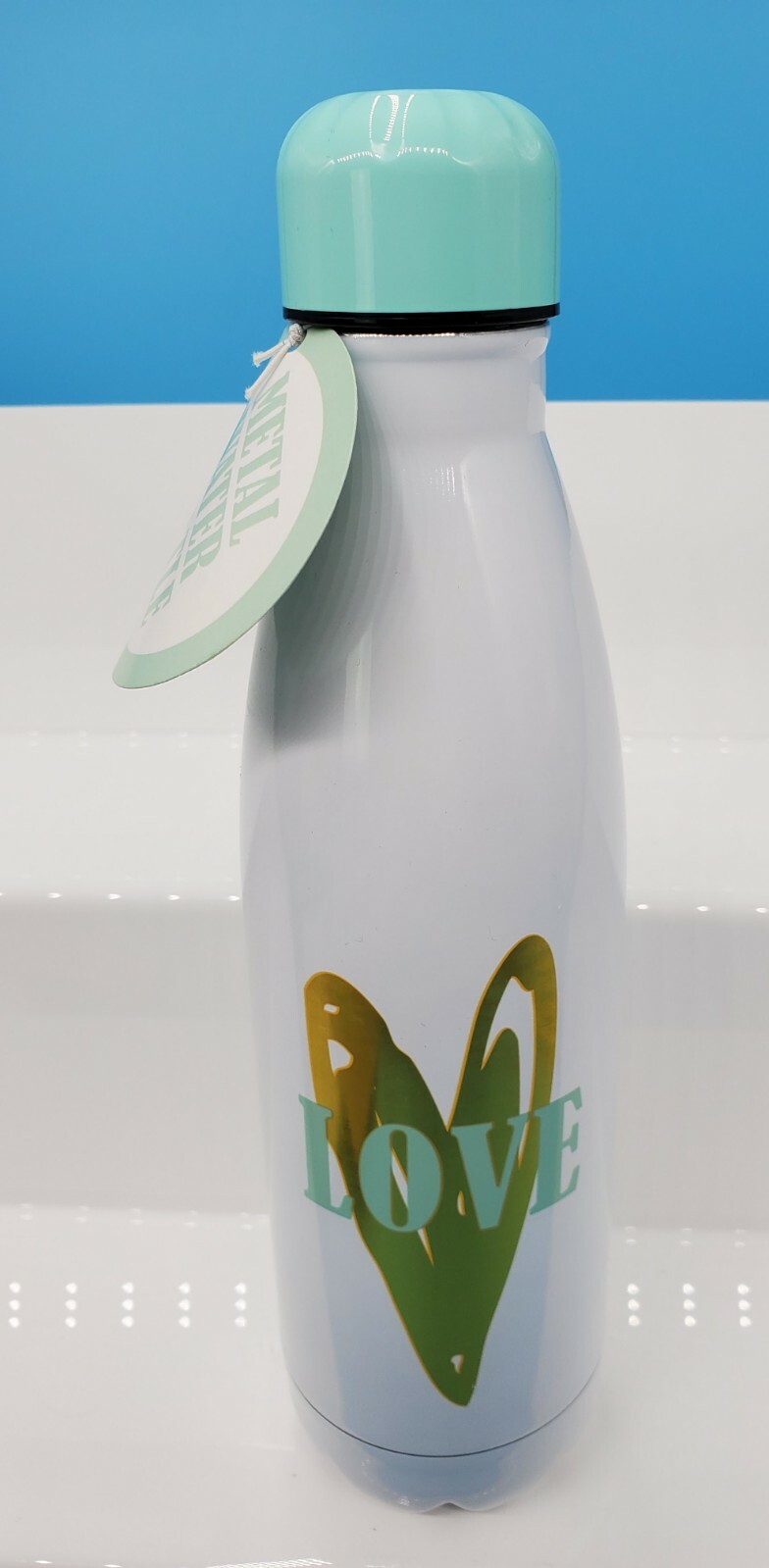 Tri-Coastal design metal water Bottle  beautiful colors 16 o
