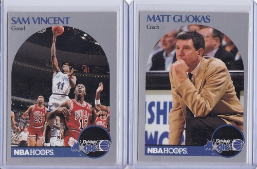 Orlando Magic 1990-91 NBA Hoops Basketball Team Set 16 Cards Michael Jordan - Picture 6 of 9