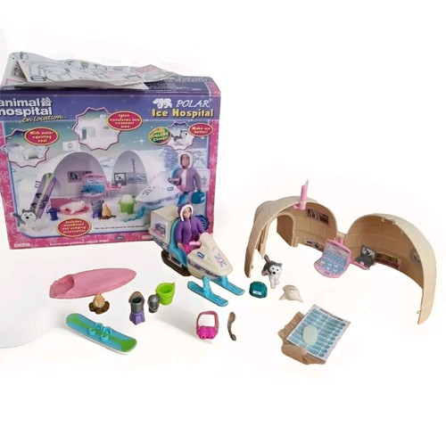 Tierklinik Eiskrankenhaus Konvolut Spielzeug Spielset