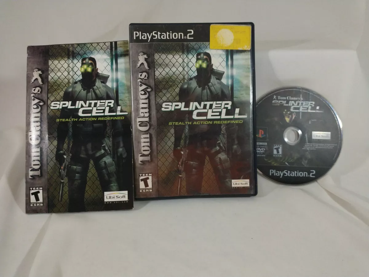 Tom Clancy's Splinter Cell Stealth Action Redefined PS2 PlayStation 2 CIB  Tested