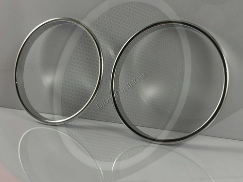 For Ford C-MAX 06-10 Chrome Interior Front Louder Speaker Ring Trim 2pcs - Picture 2 of 8