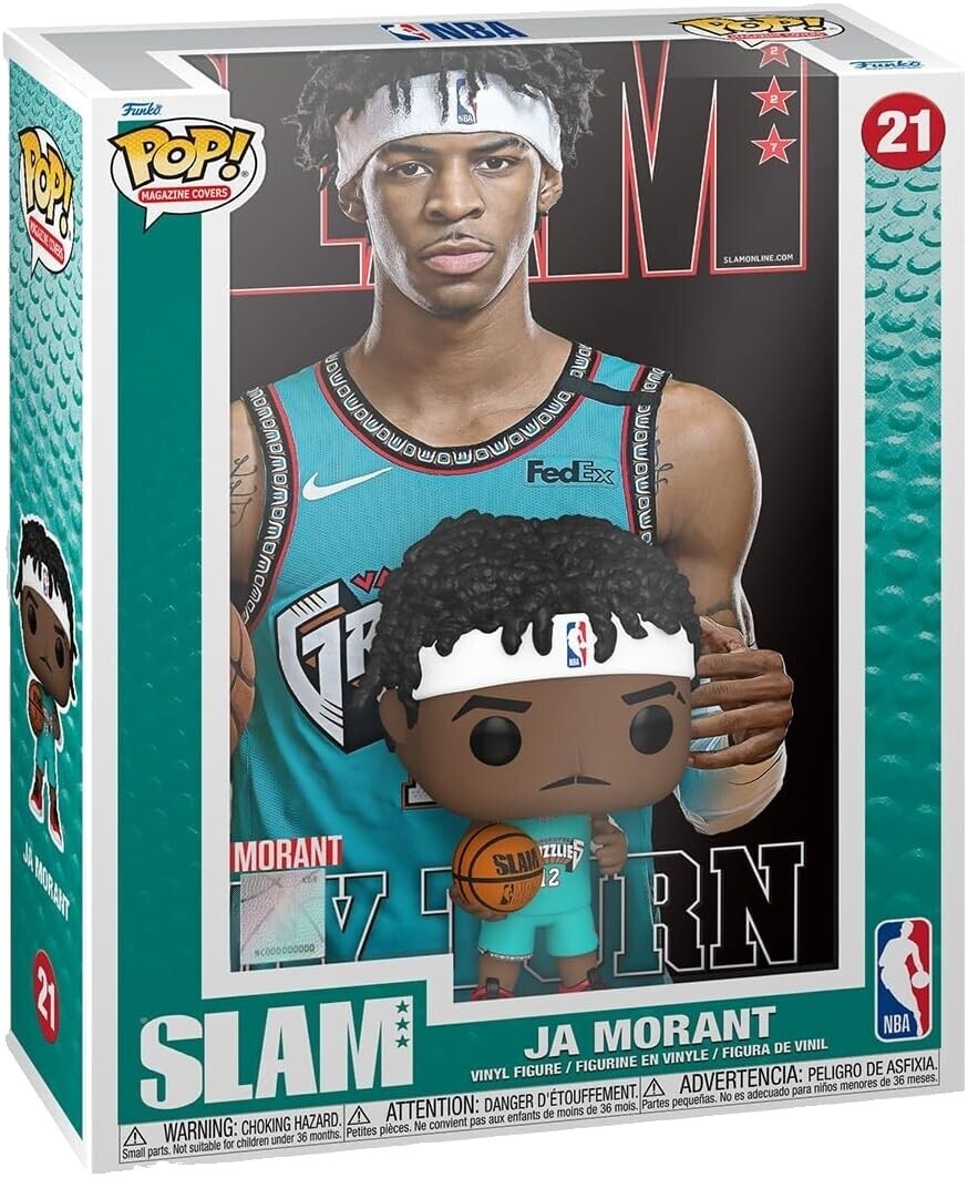 スポーツ Funko NBA Ja Morant Amazon.com: Funko POP! NBA Cover: Slam - Ja Morant