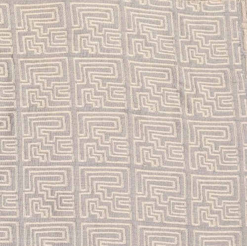 Lee Jofa X Sunbrella "Miramar" Geometric Embroidered Indoor/Outdoor Fabric 2.6 Y