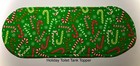 Quilted CANDY CANES TOILET  TOPPER ~Reversible 🎄🎄🎄