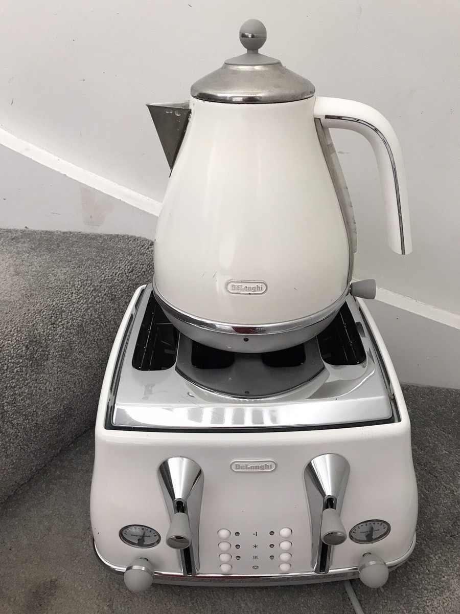 Toaster Delonghi Kettle Micalite Icona Micalite Red Metallic