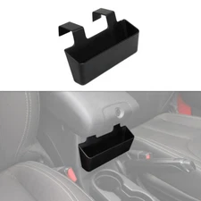 Interior Armrest Storage Box Tray Accessories for Jeep Wrangler JK 2011-17 Black