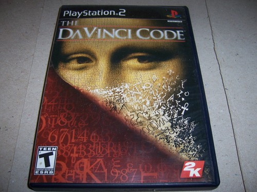 THE DAVINCI CODE SONY PLAYSTATION 2 GAME with original case & booklet - Afbeelding 1 van 4