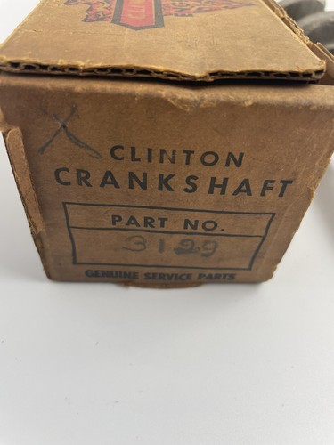 Cigüeñal NOS Clinton OEM 3129 46-537 - Imagen 2 de 6