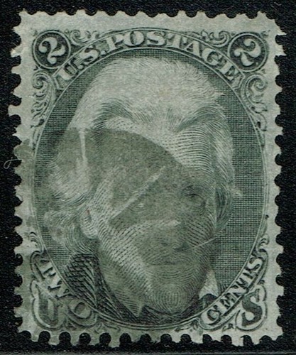 USA 1862 SG69/Sc.73 2c Grey-Black Group of 8 Black Cork Fancy Cancel Fine Used - Picture 2 of 9