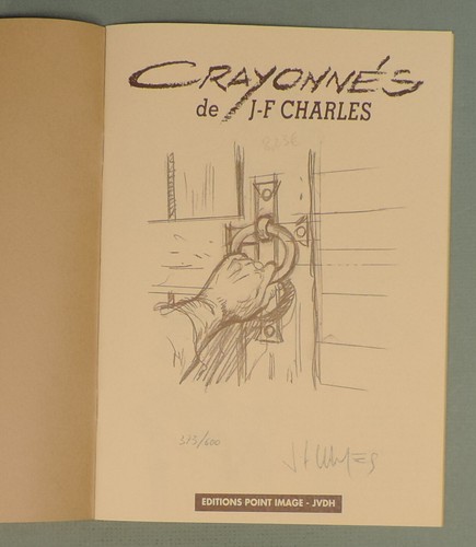 CHARLES Crayonnes 600 ex signe Point Image 2001 - Imagen 2 de 2