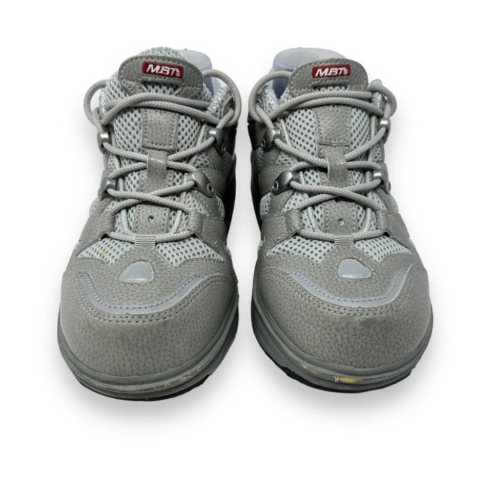 MBT Sport 04 Para Mujer Gris Zapatos Rocker Tonificación Caminar Tenis Talla 5.5 Foto 2 de 4