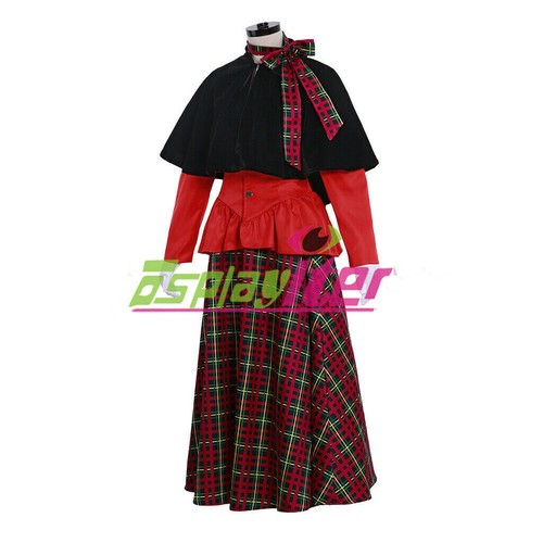 Charles Dickens Caroler Costume Victorian Yuletide Lady Christmas Fancy Dress*(6 - Picture 3 of 7