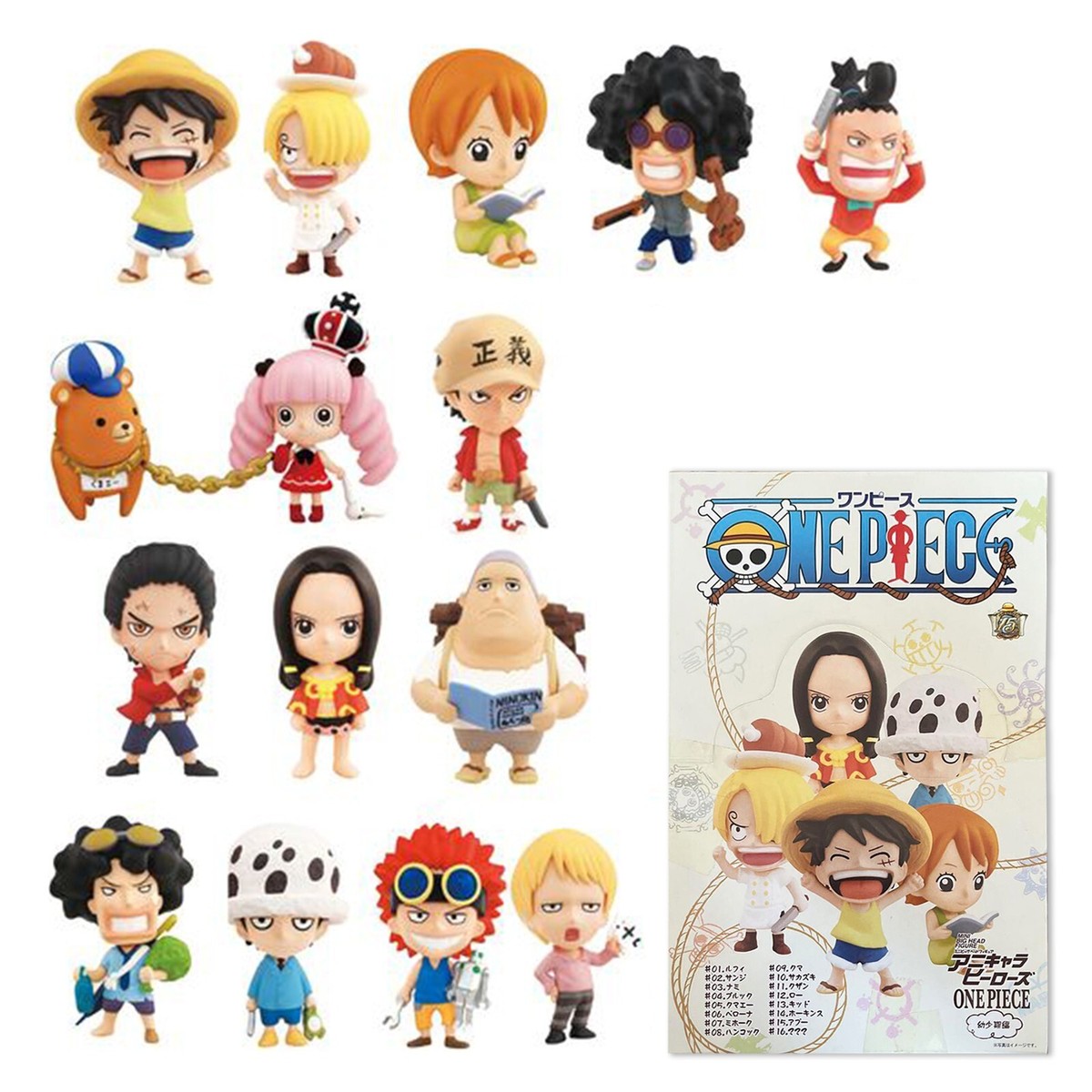 Anime Chara Heroes ONE PIECE Childhood Edition MINI BIG HEAD
