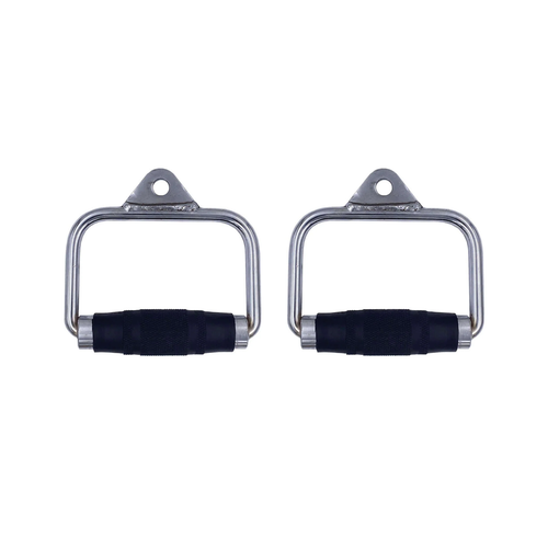 Cable Attachments Lat Pull Push Press Down Tricep Stirrup handle Gym Accessories - Picture 29 of 67