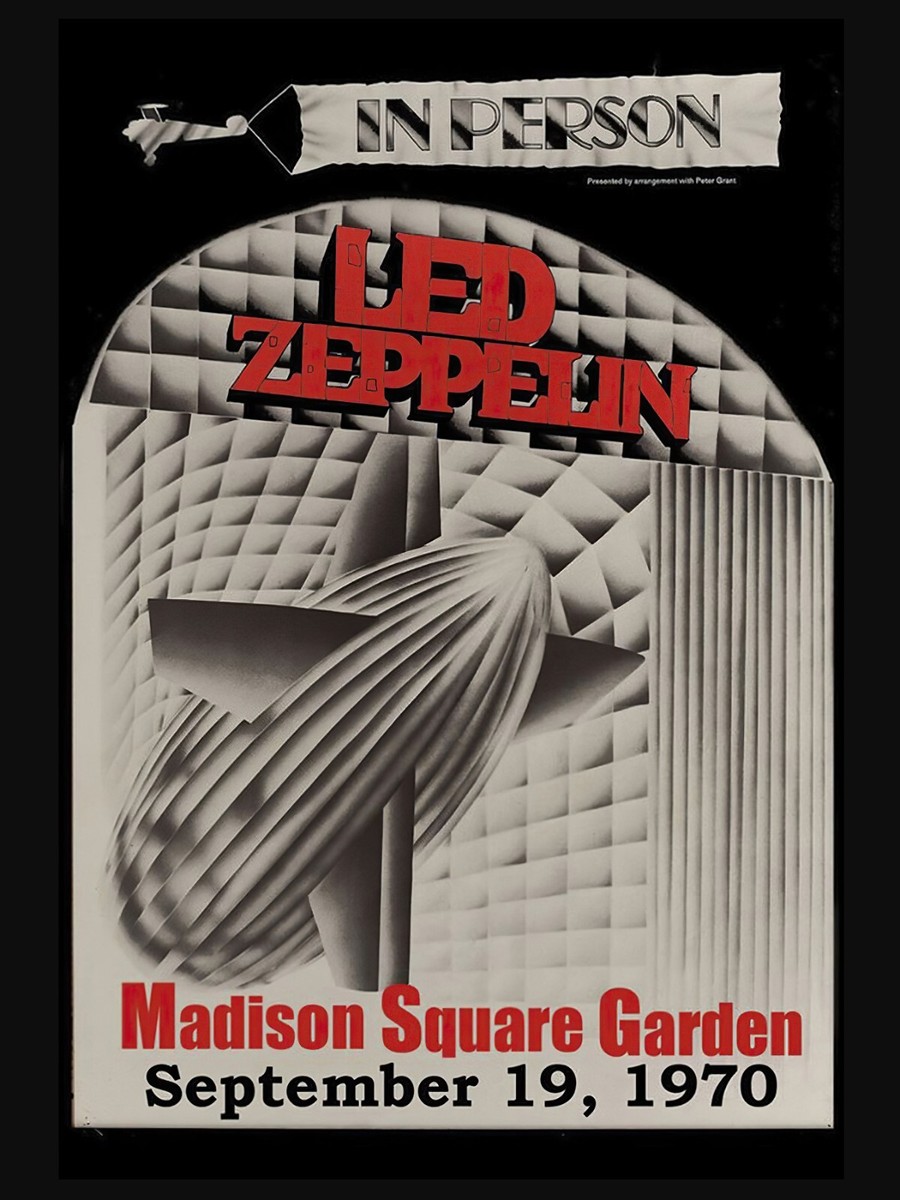 CLASSIC　ROCK POSTERS Lot (10) 1967-76 Classic Rock 13 x 17 Repro Concert