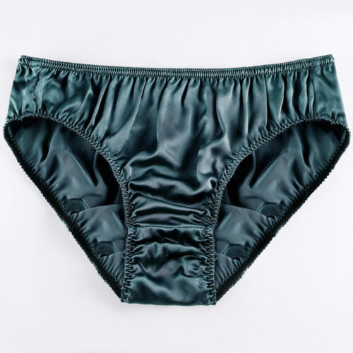 Men Satin Silk Briefs Lingerie Knickers Panties Breathable Underpants L-2XL - Picture 19 of 30