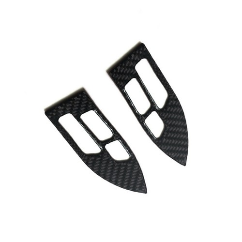 2Pcs Carbon Fiber Steering Wheel Control Cover Trim For Honda Odyssey 2005-2010 - Picture 2 of 12