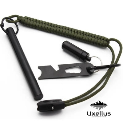 Uxellus Feuerstarter XXL Feuerstab Feuerstahl Feuerstein Firesteel  SALE 