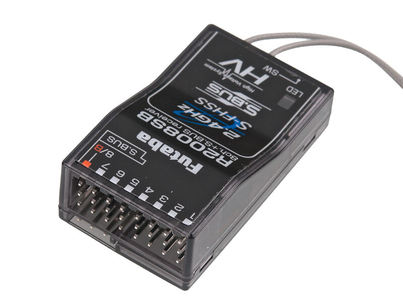 Futaba R2008SB R&eacute;cepteur 8CH T6J, 8J, 10J HV S.BUS S-FHSS