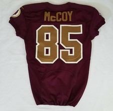 #85 Anthony McCoy of Redskins NFL Game-Issued Alternate Jersey - 05558