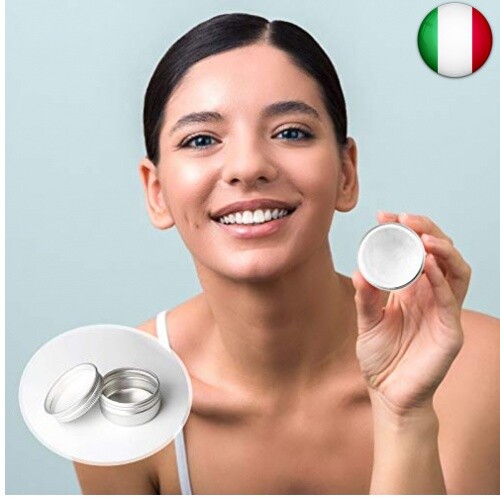 12 Barattoli In Alluminio Da 15 Ml, Contenitori Per Unguenti, Piccoli