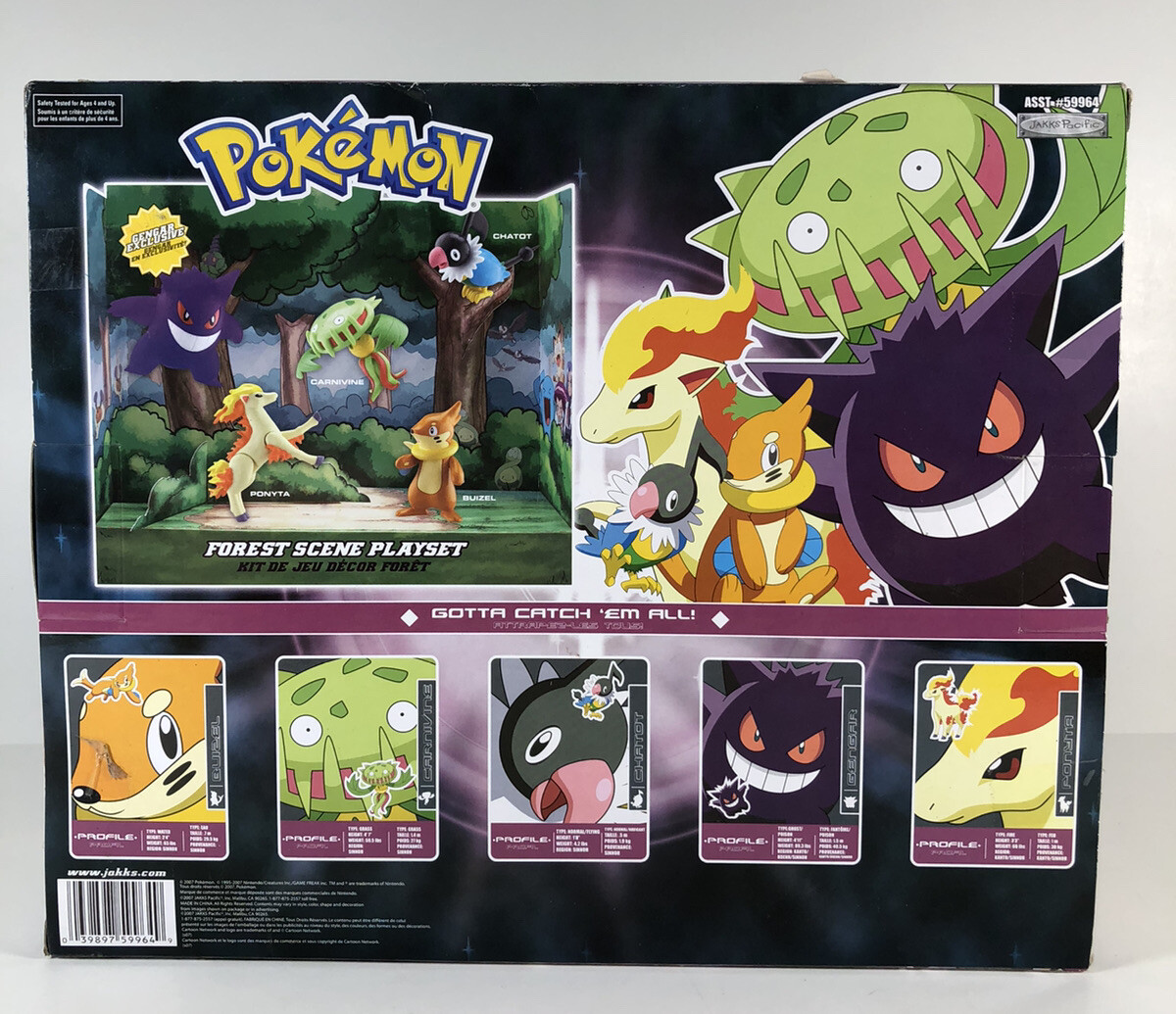 Pokémon Target Exclusive Diamond & Pearl Forest Scene Playset NIB