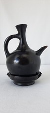 Jebena et Maskamatcha Verseuse Pot à Café Africain Poterie Terre Noire Colombin?