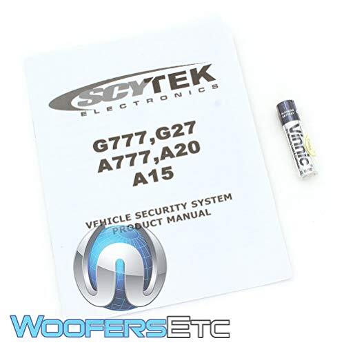 Scytek Astra 777 Full Car Alarm Pager Remote 2-Way Security LCD - Picture 2 of 6