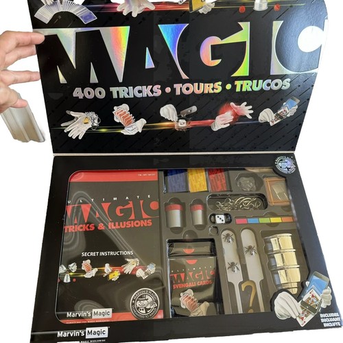 Marvin's Magic Ultimate Magic 400 Tricks & Illusions The Complete Magic Show - Picture 1 of 5