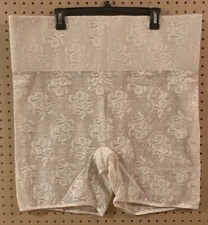 Beautiful Plus Size Lace Shaper Bottom W/ Tummy Control Band Size 44 & 50 Queen