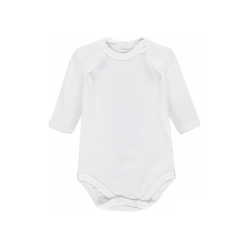 American Baby Long Sleeve Bodysuit In Brushed Cotton Ellepi AF890 - Picture 3 of 4