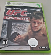 UFC 2009 Undisputed (Microsoft Xbox 360, 2009) Complete w/Manual CIBĀ