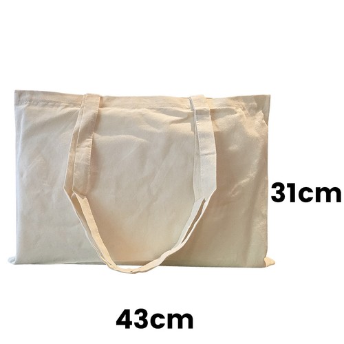 Calico Bags Bulk Library Calico Bag Shoulder Calico Bag Sydney Calico Tote Bags - Picture 7 of 27