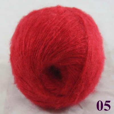 Sale New 1Skein X50gr Mohair Angora Cashmere Warm Wrap Stole Hand Knit Yarn 20