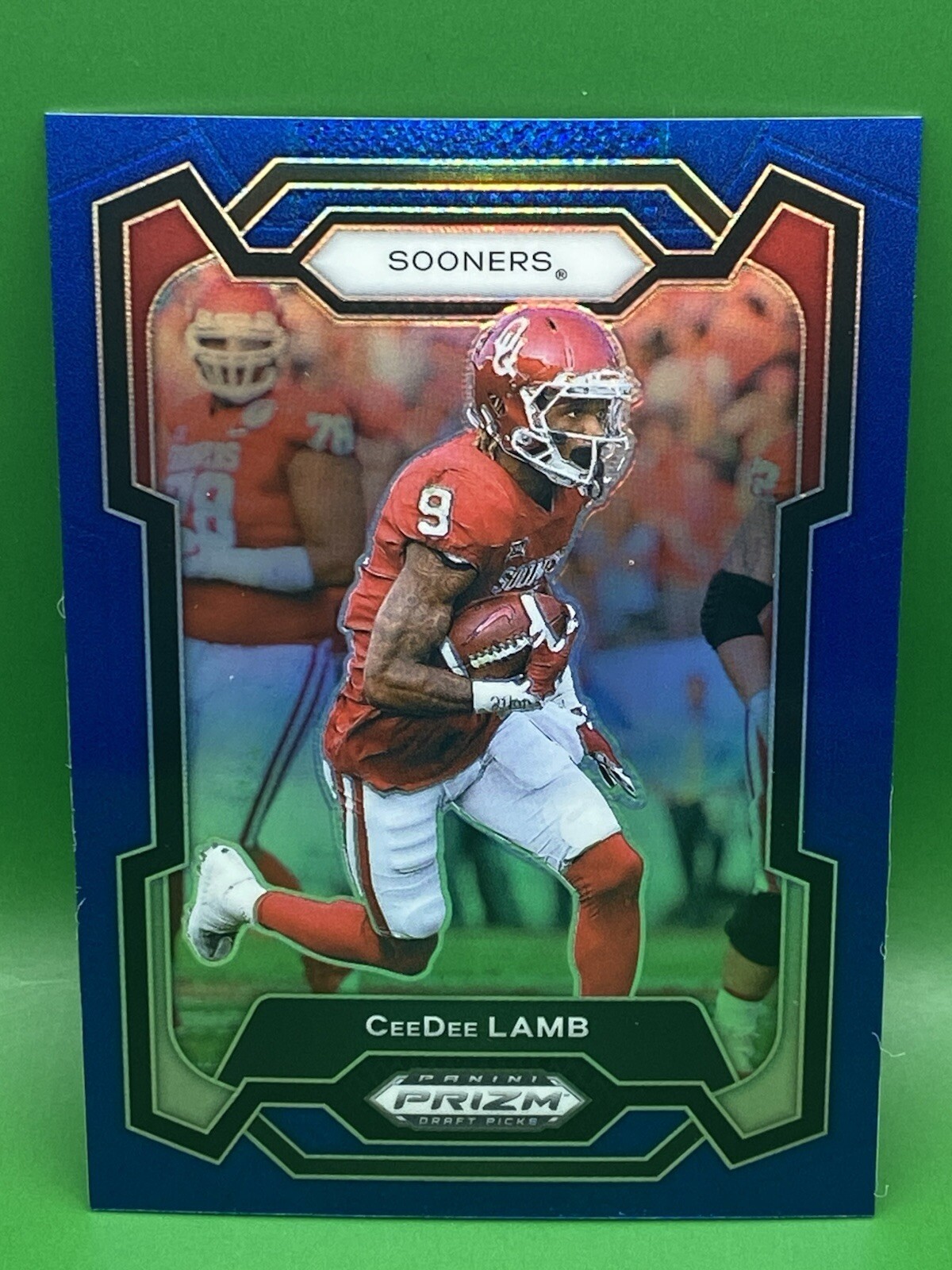 CeeDee Lamb 2024 Prizm Draft Picks Football #30 Blue Prizm /199