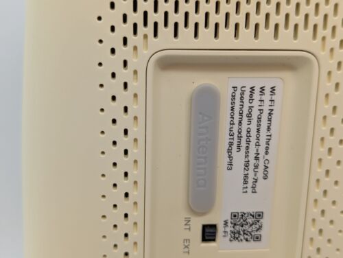 Zyxel NR5103E mobile WiFi 6 5G broadband SIM router white Three + power cable B - Picture 7 of 17
