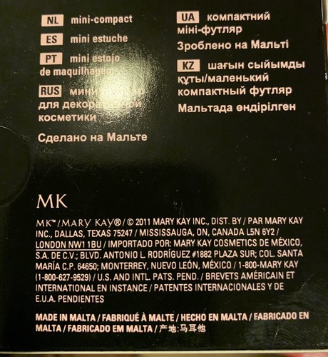 Mary Kay Mini Compact With Mirror.   NIB.  Holds 1 Eyeshadow Or Blush. - Picture 4 of 14