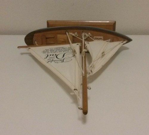 Wooden Sailboat "So Thankful For You, Dad" Home Decor - Picture 8 of 8