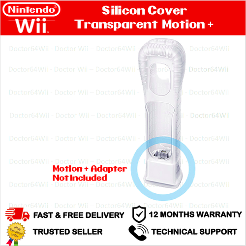 NINTENDO WII SILICONE JACKET - STAND - HDMI ADAPTOR - MOTION PLUS - WRIST STRAP - Picture 5 of 15