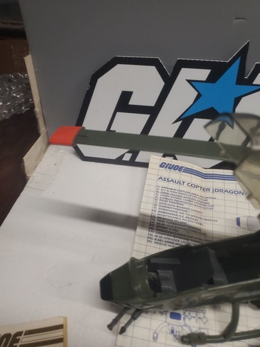Vintage GI Joe Working Dragonfly 100% Wild Bill 1983 Hasbro File Card And Prints - Picture 6 of 24