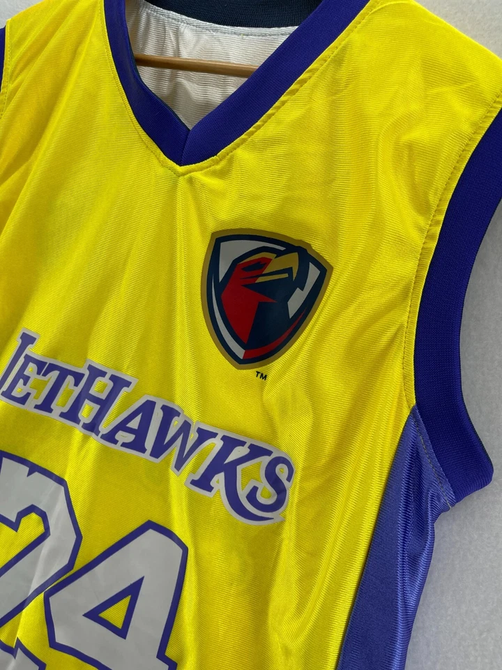 Camiseta deportiva de baloncesto reversible Kobe Bryant Lancaster JetHawks talla L Chris Paul Foto 3 de 4