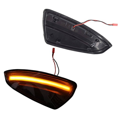 LED Dynamic Turn Signal Side Mirror Lights Lamp For Benz W639 S204 W204 2007-14 - Picture 3 of 7