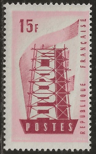 N° 1076** EUROPA 1956