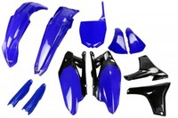 Set Plastics Motorradverkleidungen Full Yamaha YZF 450 2010 Blau Ufo Plast
