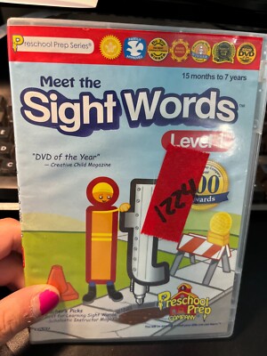 Meet the Sight Words Level 1 Very Good DVDs Preschool Prep