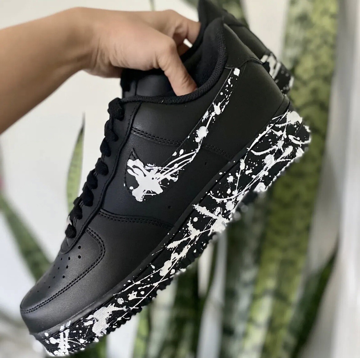 Nike Air Force 1 ブラック/クリーム 23cmレディース NIKE WMNS AIR FORCE 1 '07 