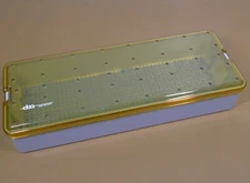 PST Corp 6520A 18" x 6.5" x 3" Scope Instrument Sterilization Tray Case